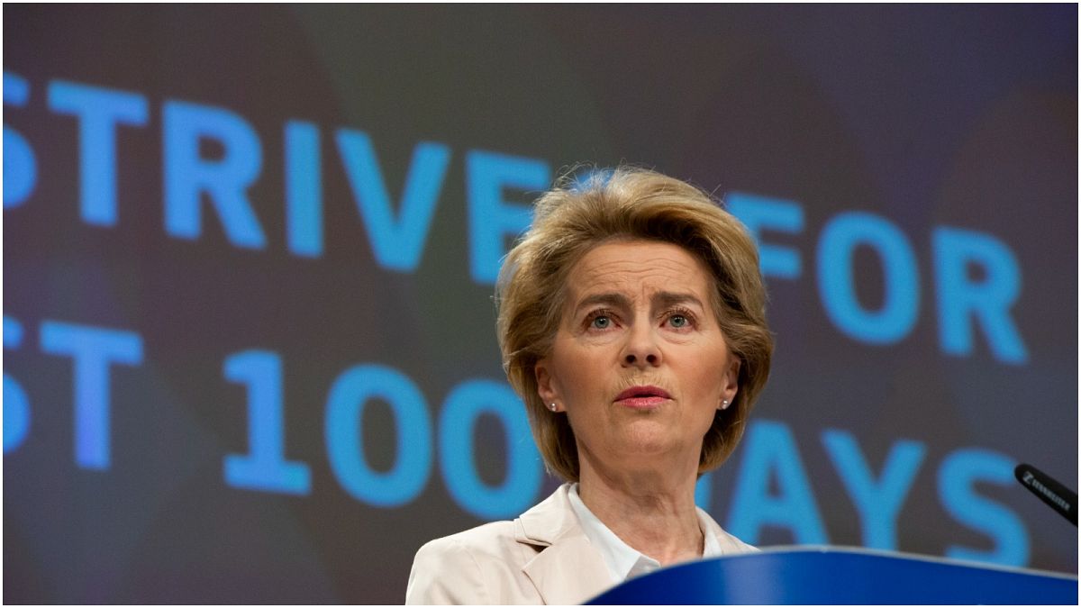 رئيسة المفوضية الأوروبية، أوروسلا فون دير لايين