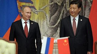Vladimir Putin ve Şi Jinping