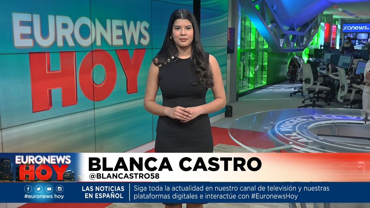 Blanca Castro presenta este martes Euronews Hoy