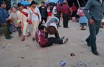 Atropello mortal en el carnaval de Bolivia el 27 de febrero de 2022
