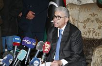 Libya'adki yeni geçici  hükümetin başbakanı Fethi Başağa kabinesi güvenoyu aldı