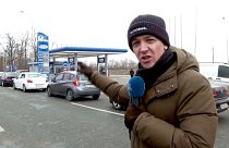 Vitalie Cojocari, Mitarbeiter von euronews Rumänien, berichtet von der Grenze