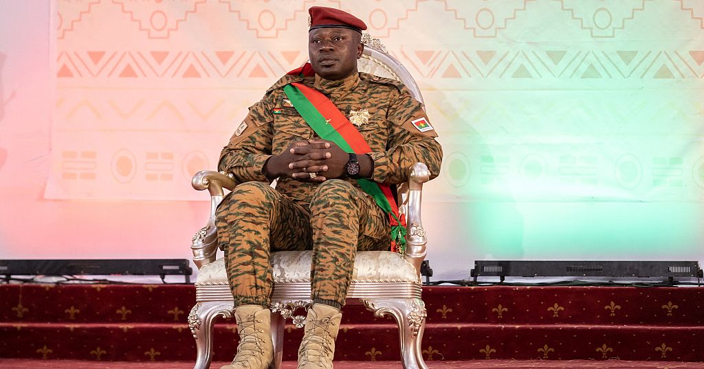 Burkina strongman stages inauguration after 'transition' plan