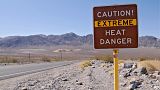 A sign in Death Valley National Park, California 