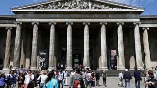 File picture of the British Museum in Bloomsbury, London