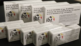 Belgium distributed over 30,000 boxes of iodine tablets on Monday.