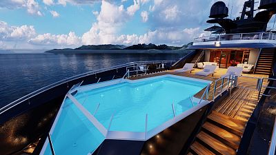 Teak is being used to build super yachts