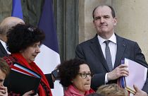 Le Premier ministre français, Jean Castex, à sa sortie du conseil des ministres à l'Elysée, le 3 mars 2022