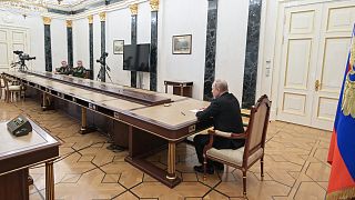 بوتين في اجتماع بشويغو وغيراسيموف