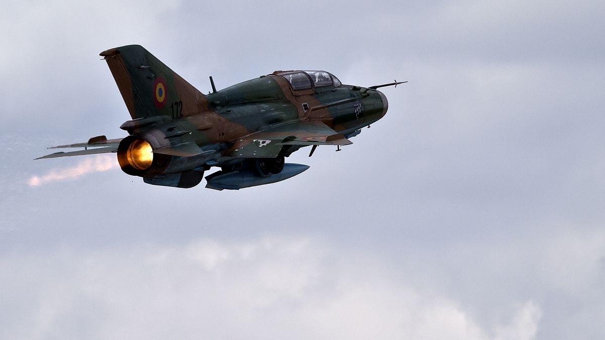 Román felségjelű MiG21-es / Képünk illusztráció 