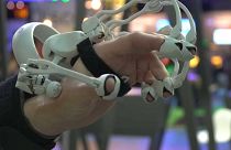 El exoesqueleto de la start-up Magos puede seguir todos los movimientos de los dedos de la mano