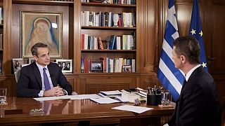 Συνέντευξη του Έλληνα πρωθυπουργού Κυριάκου Μητσοτάκη στον τηλεοπτικό σταθμό ALPHA