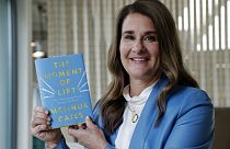 Melinda Gates mit ihrem Buch 2019