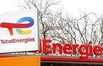 TotalEnergies benzinkút Franciaországban