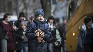 پناهجویان اوکراینی در برلین