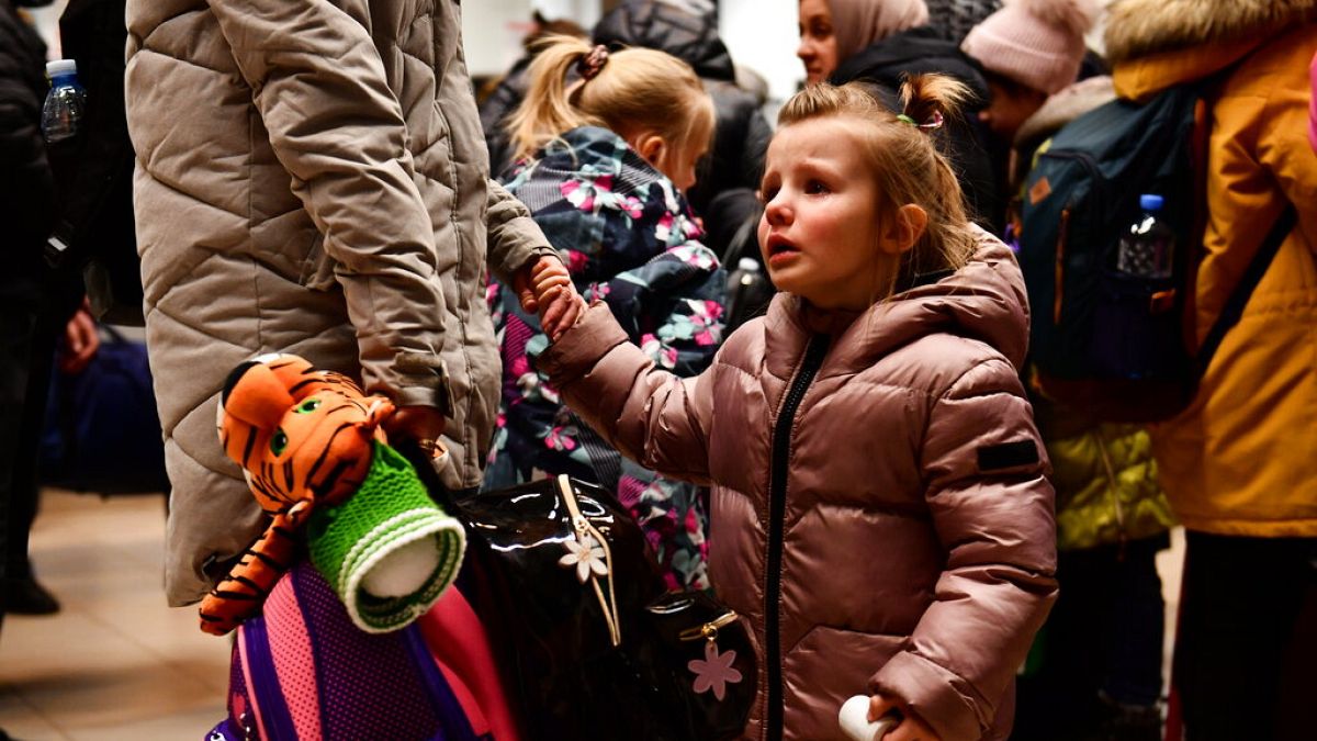 Ουκρανοί πρόσφυγες στο Ζαχόνι της Ουγγαρίας