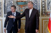 رافائل گروسی و حسین امیرعبداللهیان در تهران