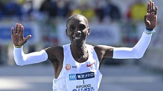 Victoire du Kényan Eliud Kipchoge au marathon de Tokyo