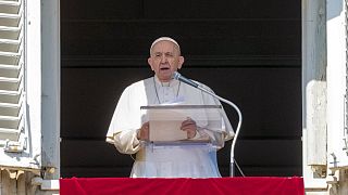 A békéért emelt szót Ferenc pápa