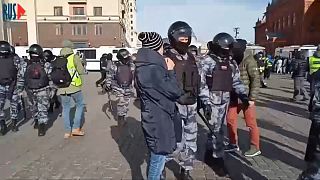 Festnahme in Moskau