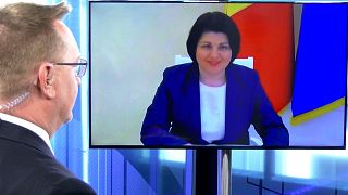 Η πρωθυπουργός της Μολδαβίας μιλά στον ανταποκριτή του euronews στις Βρυξέλλες
