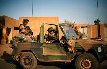 Barkhane Operasyonu kapsamında Mali'de görev yapan Fransız askerler