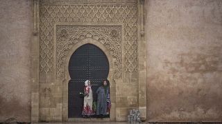 بوابة تابعة لمدينة الرباط القديمة - المغرب. 2021/06/14