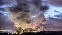 A coal plant emits fumes