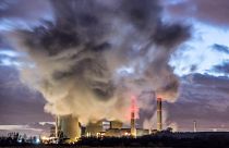 A coal plant emits fumes
