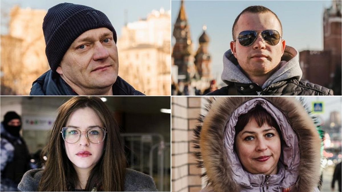 4 Rus euronews'e Rusya'nın Ukrayna'yı işgali hakkında ne düşündüklerini anlattı