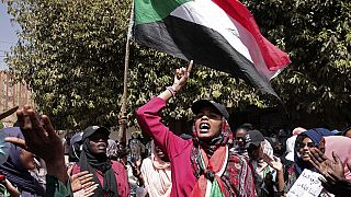 Sudanese women at the forefront of demonstrations