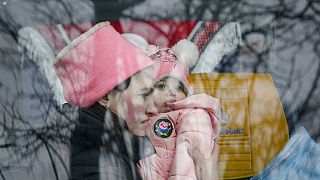 Подавляющее большинство украинских беженцев — женщины с детьми