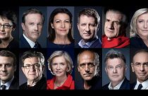 المرشحون الـ 12 للانتخابات الرئاسية الفرنسية 2022.