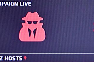 A photo shows a fragment of a screen at the Ukrainian Security Service headquarters in Kiev on March 6, 2019 during the joint EU-Ukraine cyber security drills 