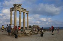 Ο ρωμαϊκός ναός του Απόλλωνα στην Αττάλεια
