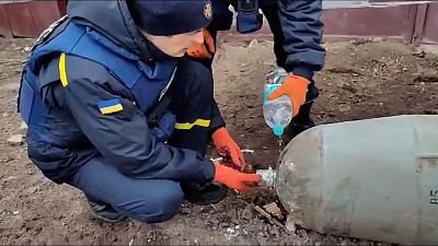 Unexploded bomb defused in Chernihiv