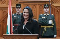 Katalin Novak, nouvelle présidente de la Hongrie, le 10 mars 2022