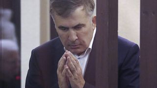 Mikheil Saakashvili was convicted in absentia of abuse of power during his presidency.
