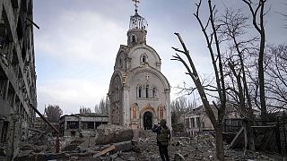 Zerstörung in Mariupol am 10.03.22