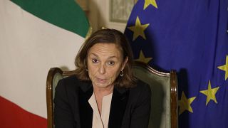 وزيرة الداخلية الإيطالية لوسيانا لامورجيس.