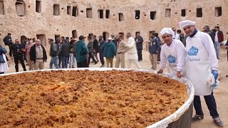 Libya chefs celebrate couscous dish festival