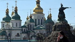 La cattedrale di Santa Sofia a Kiev, in una foto del 2020