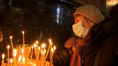 Prayers for 'mercy and peace' at Chisinau cathedral