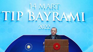 Cumhurbaşkanı Erdoğan, 14 Mart Tıp Bayramında konuştu