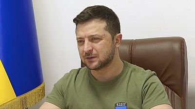 Volodímir Zelenski, presidente de Ucrania Volodímir Zelenski, presidente de Ucrania