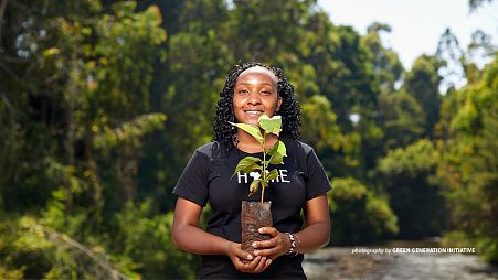 Elizabeth Wathuti is one of the Iris Project's youth ambassadors helping to nominate potential prize winners.