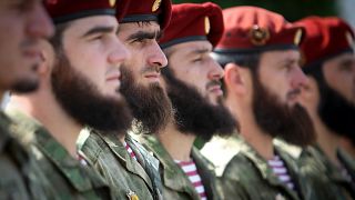 عناصر من القوات الخاصة في الشيشان (أرشيف)