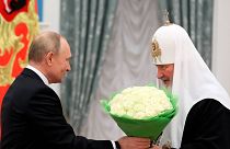 Ortodoks Patriği Kirill ve Rus lider Putin
