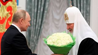 Ortodoks Patriği Kirill ve Rus lider Putin