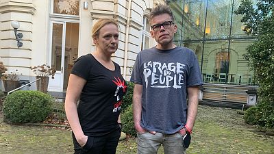 Polish judges Joanna Hetnarowicz-Sikora and Igor Tuleya in Brussels for a special screening of the documentary 'Judges under Pressure'. Polish judges Joanna Hetnarowicz-Sikora and Igor Tuleya in Brussels for a special screening of the documentary 'Judges under Pressure'.